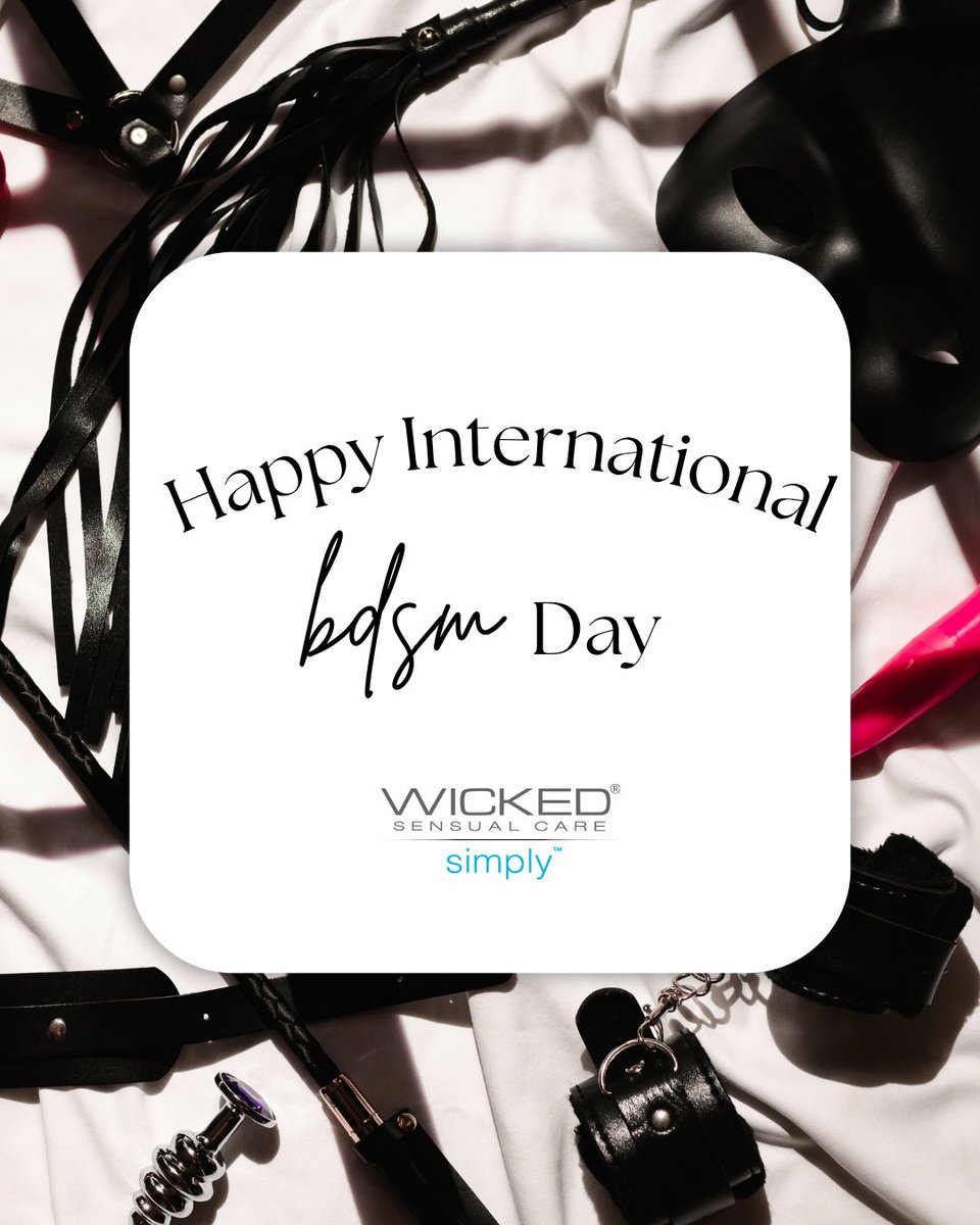 Today’s safe word is: confidence. Whether you’re curious, kinky, or somewhere in between…trust, comfort &amp; communication come first. Find lubes &amp; enhancers that make exploring even better: WickedSensualCare.com/products  #WickedSensualCare