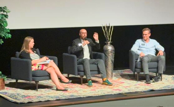 BTransportC's tweet image. 🚄 Rail by 2029 update! Massive coalition at last week&apos;s forum: Mayor Peck, Sen. Wallace, RTD directors, Gov. Polis&apos; staff, both chambers &amp;amp; transit experts. Sundance can be our &quot;Olympic moment&quot; like LA/Salt Lake. Regional rail = economic growth + climate action. @boulderchamber