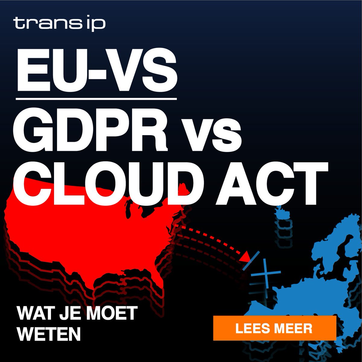 Er zijn genoeg Europese alternatieven te vinden voor Amerikaanse cloudserviceproviders. TransIP is er daar één van, maar ben je al bekend met european-alternatives.eu? Weet waar je data staat, wie er bij kan en waarom. Meer lezen? Bekijk transip.nl/eu-versus-vs/.