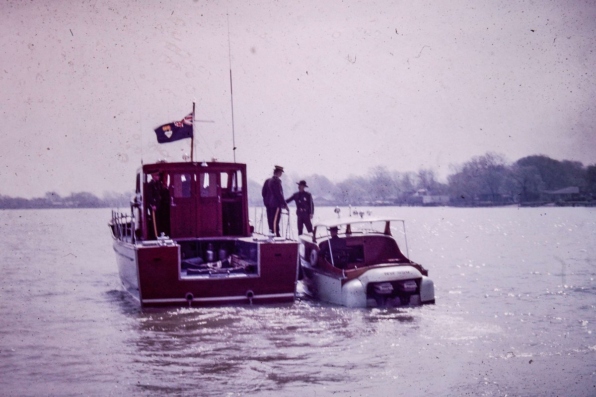 USBPChiefDTM's tweet image. #TBT Patrolling our waterways has always been vital to the safety of our country. Strong working relationships with our Canadian neighbors helps to ensure cohesive enforcement on both sides of the border. 
#DetroitSector #BorderPatrol #BorderSecurity