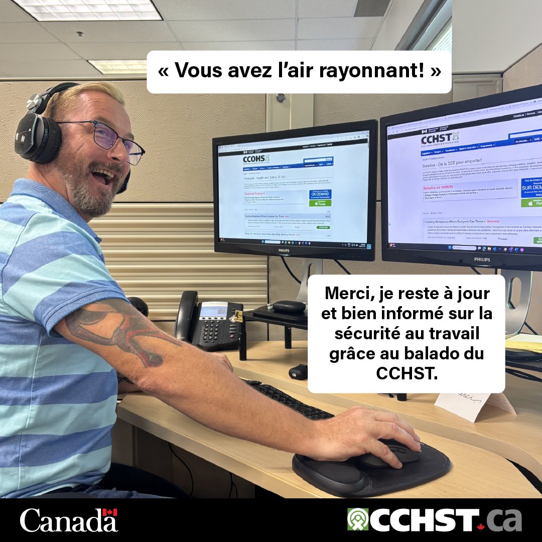 Les #autosoins, ce peut être des gestes simples comme se promener dans la nature, bien s’hydrater ou écouter son balado préféré. #JournéeInternationaleDesAutosoins #BaladoCCHST #VousAvezLAirRayonnant ow.ly/Tl2A50WtEEw