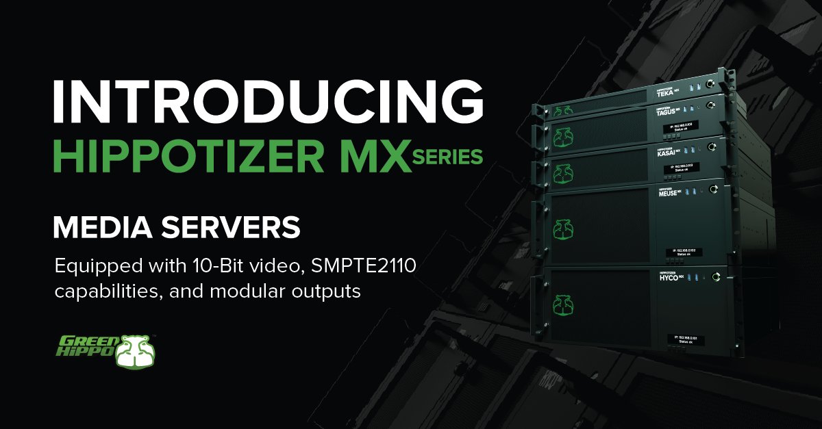 The entire Hippotizer MX Series family is now shipping! 📦

Check out our award-winning series 👇
ow.ly/n77350Wua10