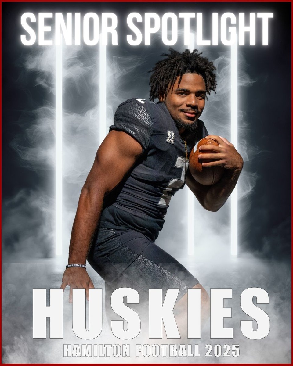 🎉 Senior Spotlight: Jacob Brown 🎉

📍 Favorite Hamilton Football Memory: Running #10 over against Chandler!
🍔 Favorite Food: Barbecue
🎵 Favorite Song: Out on Bail (EBK Jaaybo)
🎧 Pre-Game Ritual: Listening to Music
🔥 Game He’s Most Looking Forward To: Brophy