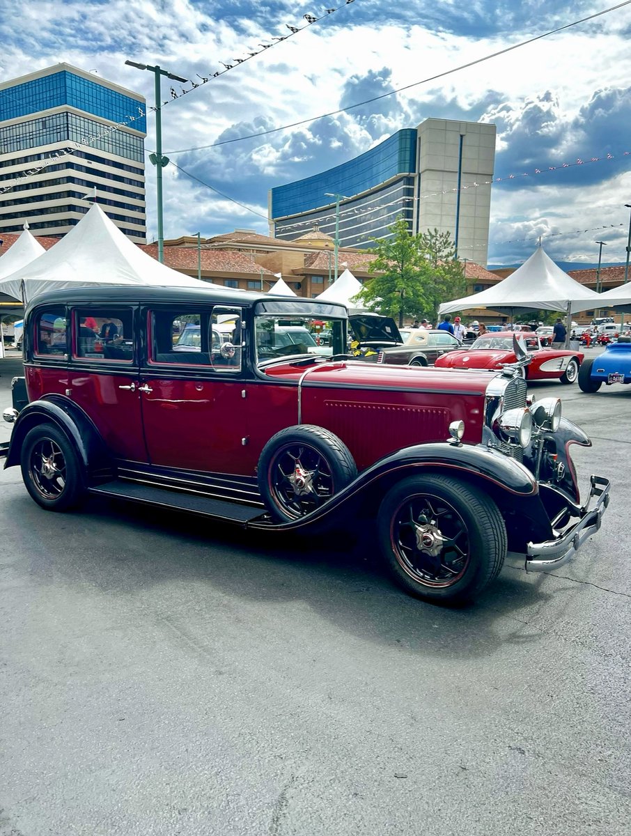 Hot August Nights (@hotaugustnights) on Twitter photo Bring the heat—and the shine. 🔥 Join the daily Show-n-Shine competitions at <a href="/RenoPeppermill/">Peppermill Resort</a> from Monday to Friday for your shot at $11,000 in cash prizes! Judging starts at 3 PM daily.
📍 August 4–9
🎯 Where will your car be parked?
👉 peppermillreno.com/calendar/hot-a… Bring the heat—and the shine. 🔥 Join the daily Show-n-Shine competitions at <a href="/RenoPeppermill/">Peppermill Resort</a> from Monday to Friday for your shot at $11,000 in cash prizes! Judging starts at 3 PM daily.
📍 August 4–9
🎯 Where will your car be parked?
👉 peppermillreno.com/calendar/hot-a…