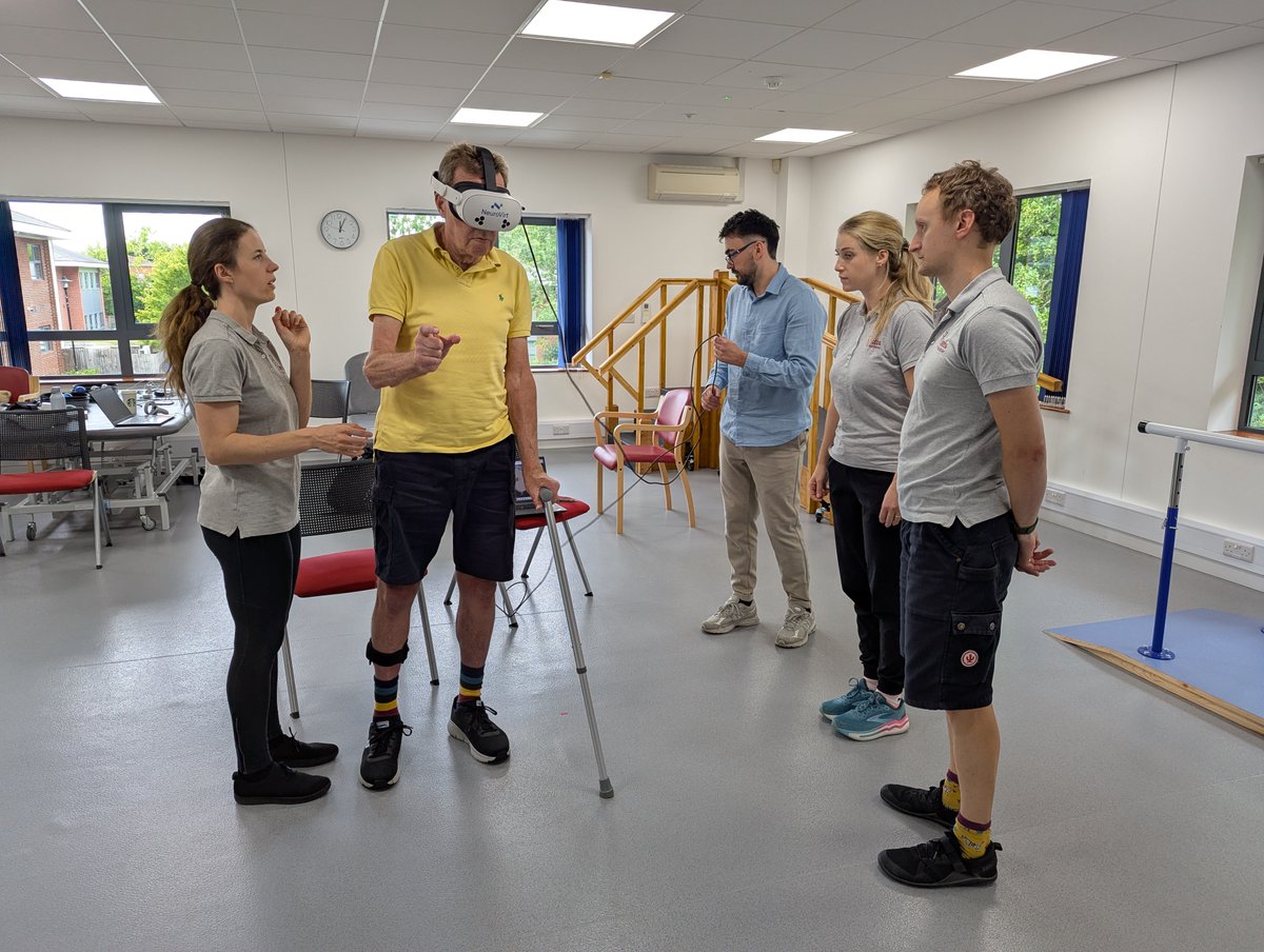 This week, the team at Hobbs Rehabilitation at Bristol were delighted to welcome back <a href="/NeuroVirt/">NeuroVirt</a> for an updated training session 🚀

#hobbsrehabilitation #bristol #NeuroVirt #neurotechnology #rehabilitation #neurorehab #virtualreality #VR #training