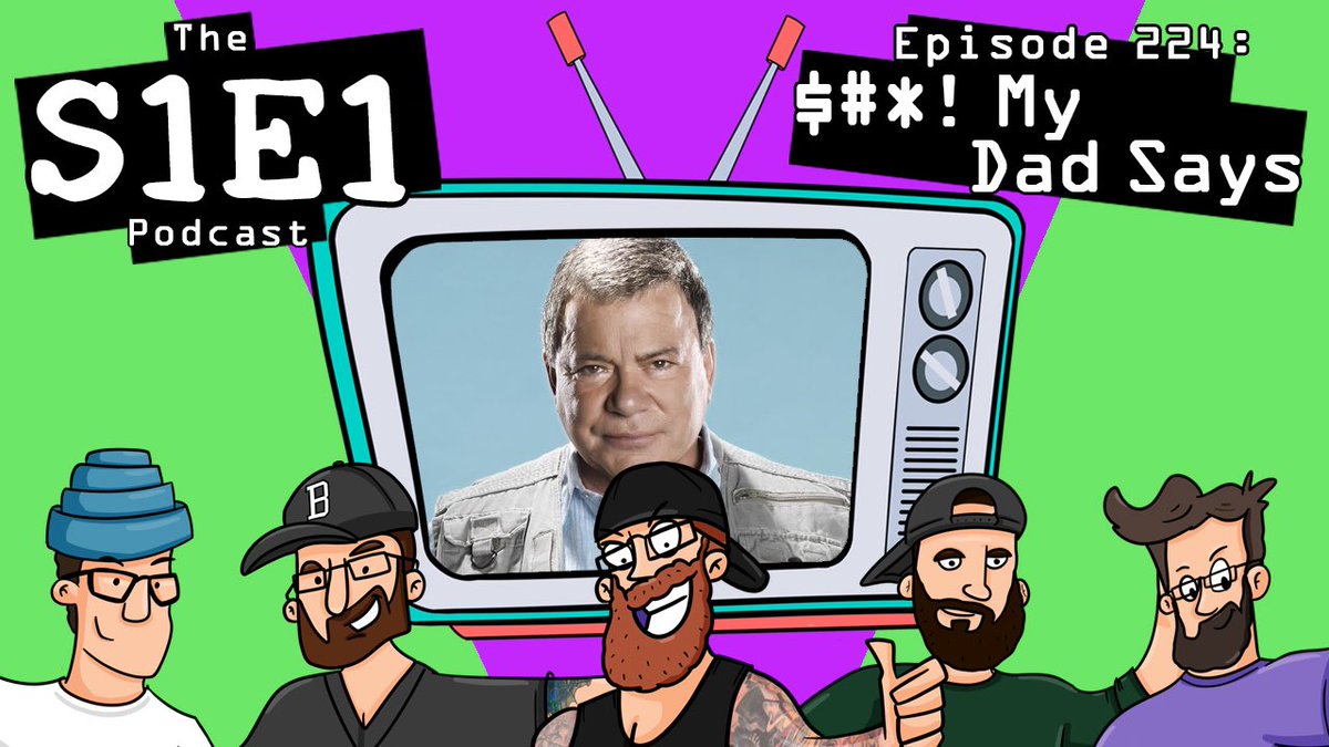 New Episode Alert

$#*! My Dad Says was a sitcom that aired on #CBS from 2010-2011. Inspired by the popular Twitter feed created by Justin Halpern and starred William Shatner

S1E1Pod.com

#WilliamShatner #S1E1 #Podcast #ShitMyDadSays <a href="/shitmydadsays/">Justin</a>