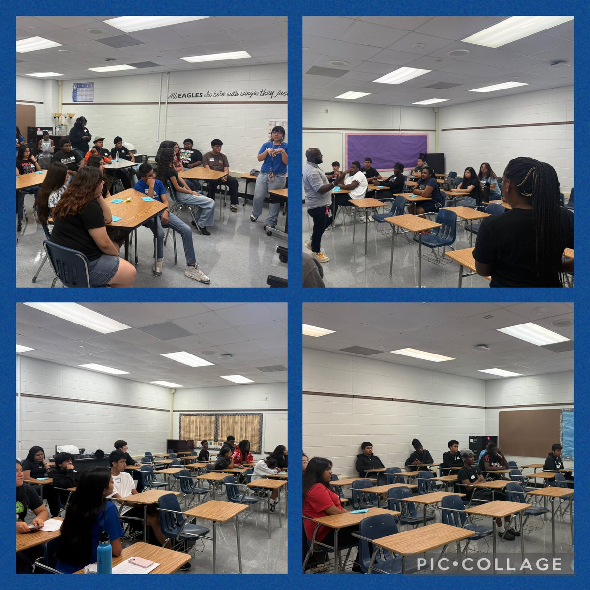 Class of 2029 ready to #LevelUp as Willowridge Eagles!  Welcome to the Nest! #Eaglepride #classandcharacter #oneWillowridge