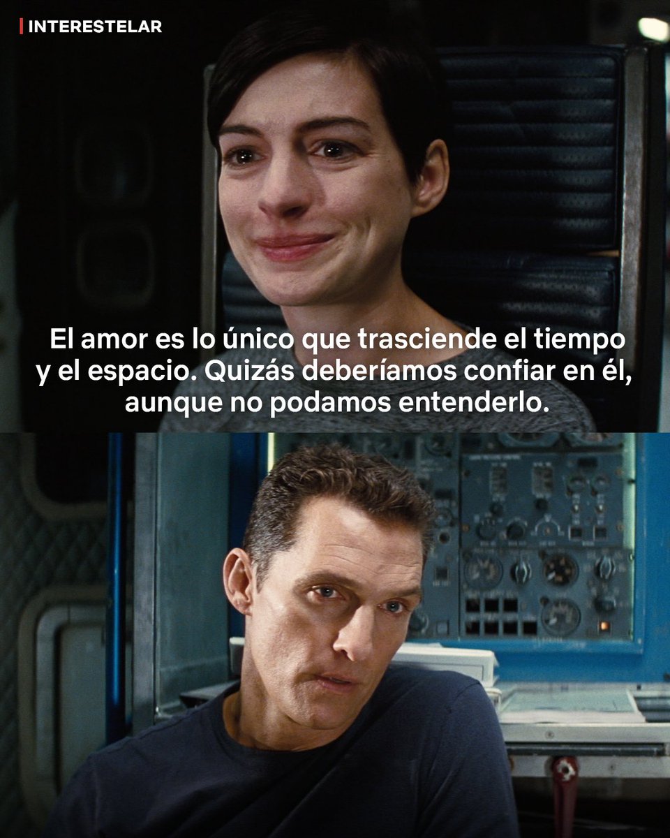 CheNetflix's tweet image. La clave siempre estuvo ahí.
📺 Interestelar ya está disponible.