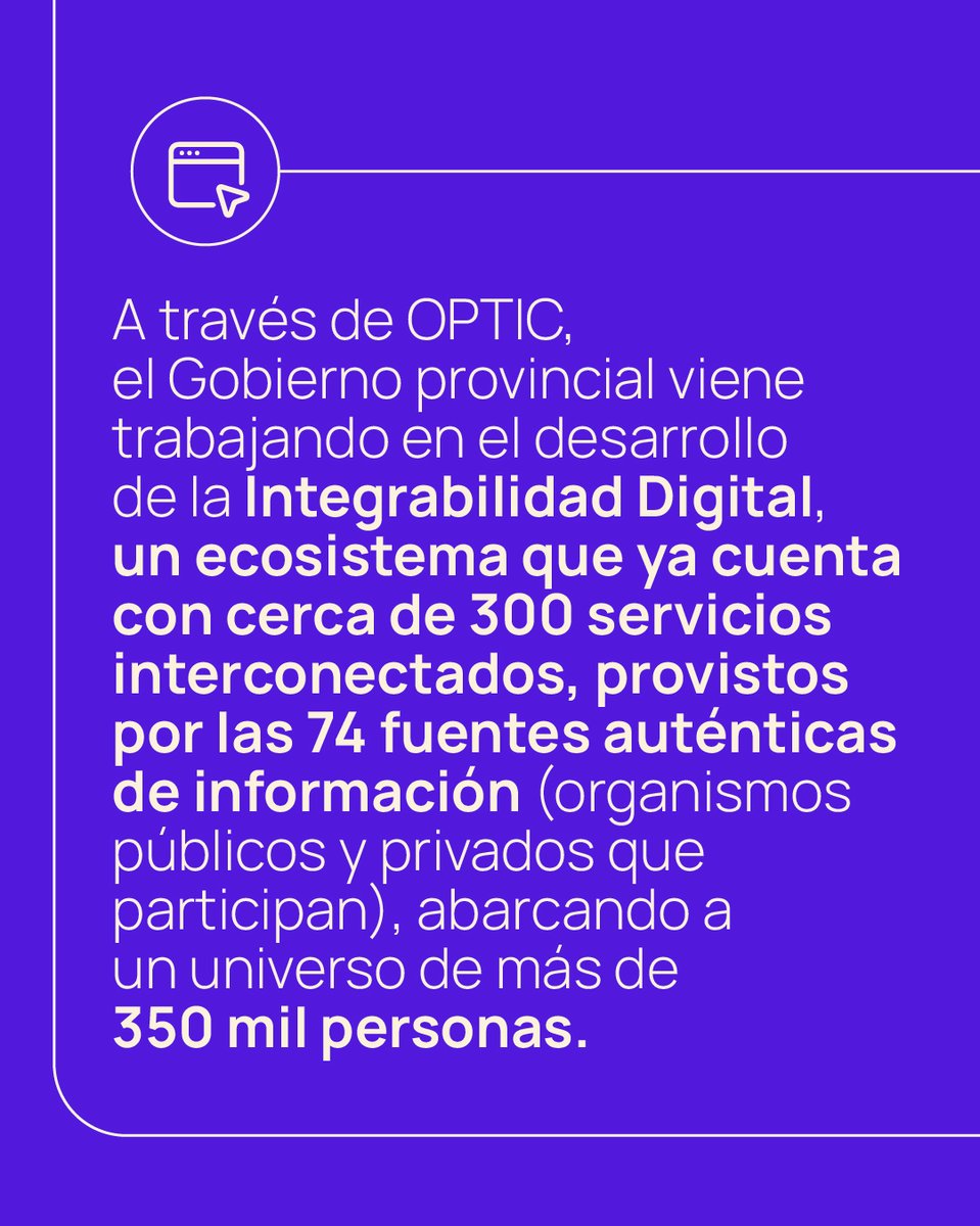 📲Neuquén, líder en Integrabilidad Digital

Nuestra provincia se posiciona entre las primeras del país en materia de Integrabilidad Digital en el Estado.