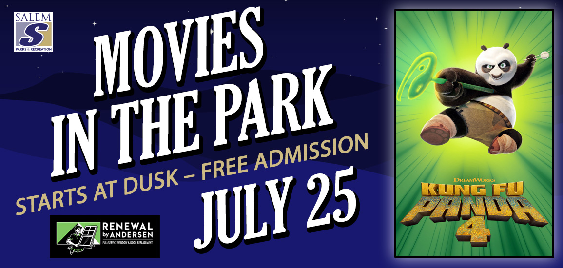 The #SalemVA Parks and Recreation Department is pleased to welcome back its popular movie series this Friday at Kiwanis Park. Join us July 25 for "Kung Fu Panda 4". Here's a link to the complete info on the series. #SampleSalem
salemva.gov/CivicAlerts.as…