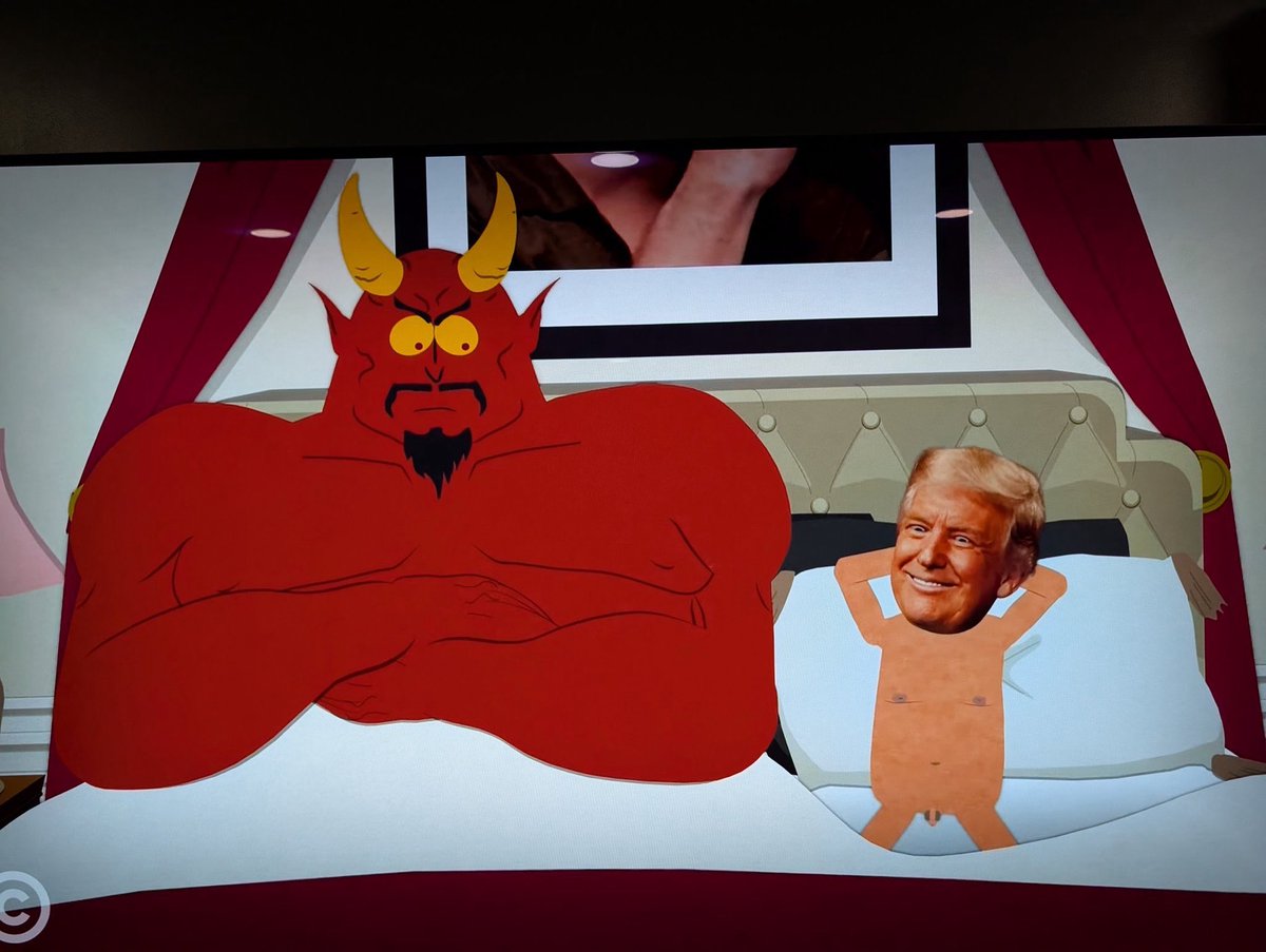 strongastrees's tweet image. God bless South Park.
Matt and Trey got their money.
Fuck Paramount & CBS
#SouthParkSeason27