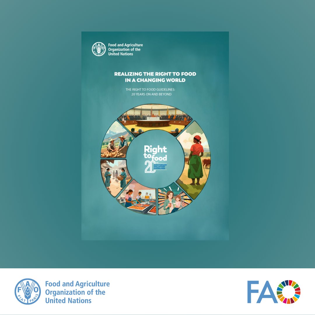 FAOGeneva's tweet image. Why embed the #RightToFood in development efforts?  
Human rights-based approaches make programmes more consistent, accountable, and effective in addressing hunger and malnutrition.  
📘 Learn more: bit.ly/41r7jqY
