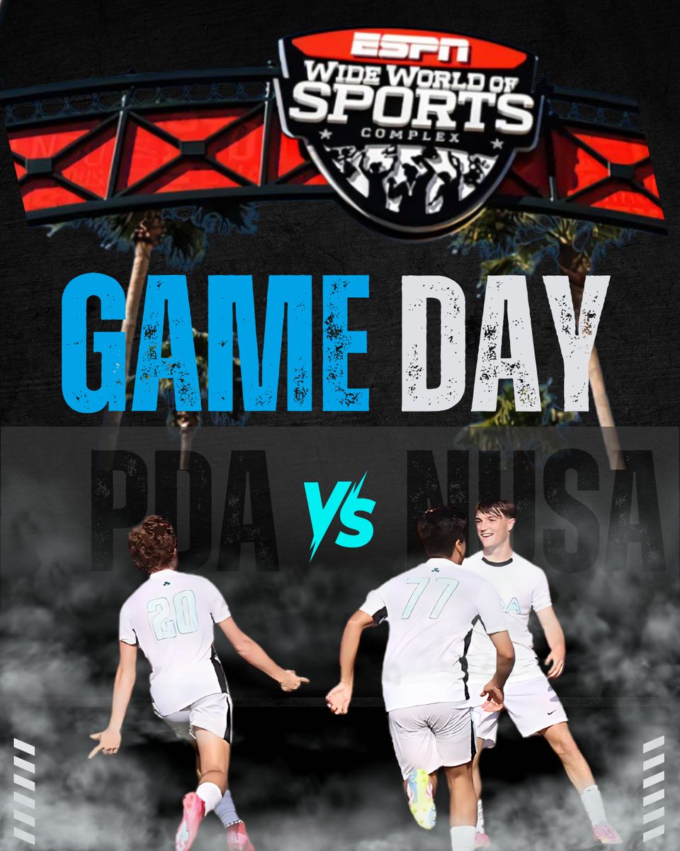 It's getting close to DAY 3 kick-offs!!! 🤩 Everything to PLAY FOR on the last day of group play at USYS Nationals!

WINNING teams advance to the Semi-Finals!!!

U17 age group kicks off at 1145 AM

U19 age group kicks off at 130 PM

Let's GO PDA!!! 🏆⚽️#PDAHibos #USYS #PDAProud
