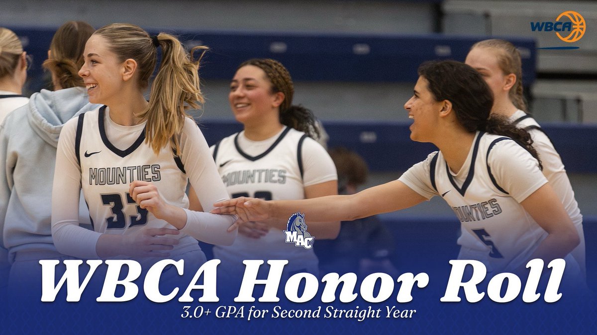 For the second consecutive year, our team was named to the WBCA Honor Roll. It recognizes teams that achieve a 3.0 or higher GPA for the year. It’s only the second year our program has made the list! #HorsePower
