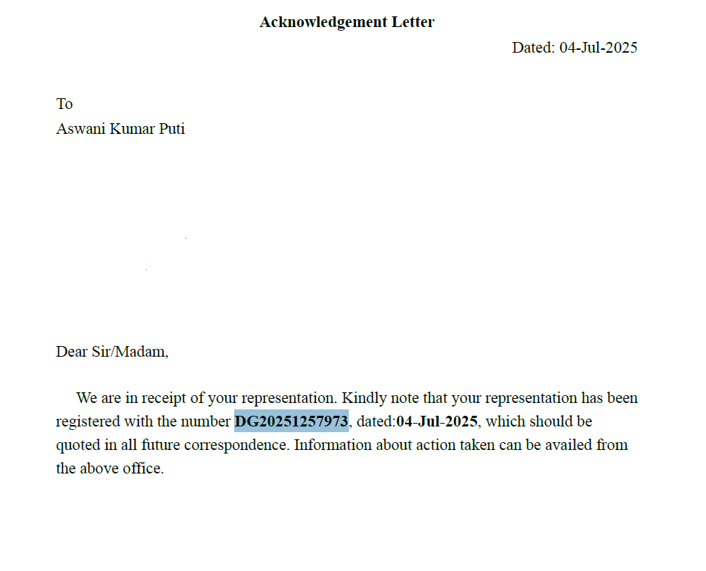 aswani_bpd's tweet photo. My mobile was stolen from BBSR Railway Platform in November 2013,I filed an FIR with BBSR GRPS Police and registered it with CEIR and blocked the mobile. After 3 years,I received an SMS from the portal.The phone has been traced but despite repeated complaints, no one has listened https://t.co/zV0upi41Qo