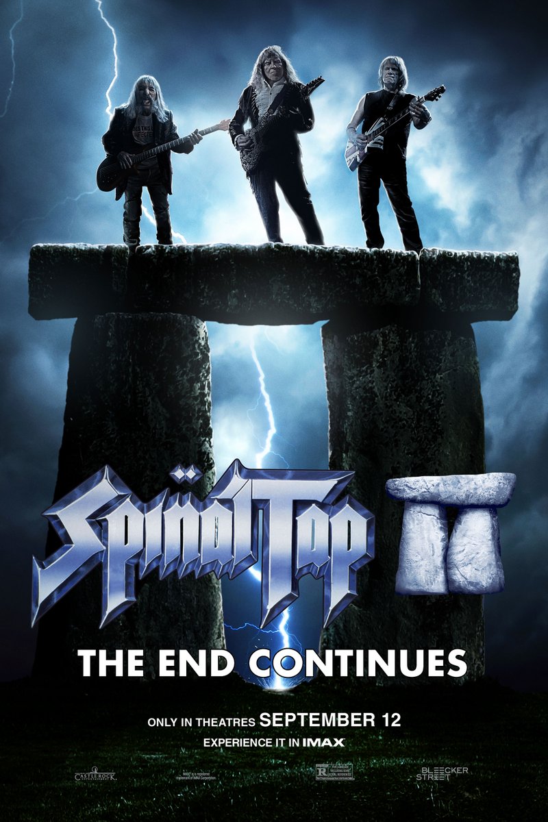 England’s loudest and most punctual band is back.

Forty-one years after the comedy classic "This is Spinal Tap," SPINAL TAP II: THE END CONTINUES reunites director Rob Reiner with Christopher Guest, Michael McKean, and Harry Shearer as they reprise their iconic roles as the