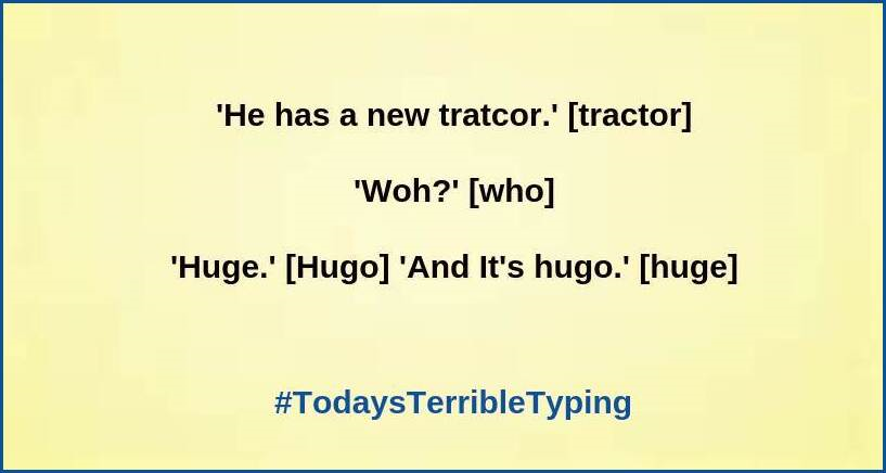 DebbieViggiano's tweet photo. What? I mean... WHAT?
#typingproblems #amwritingromance https://t.co/CDgpxMnrCz