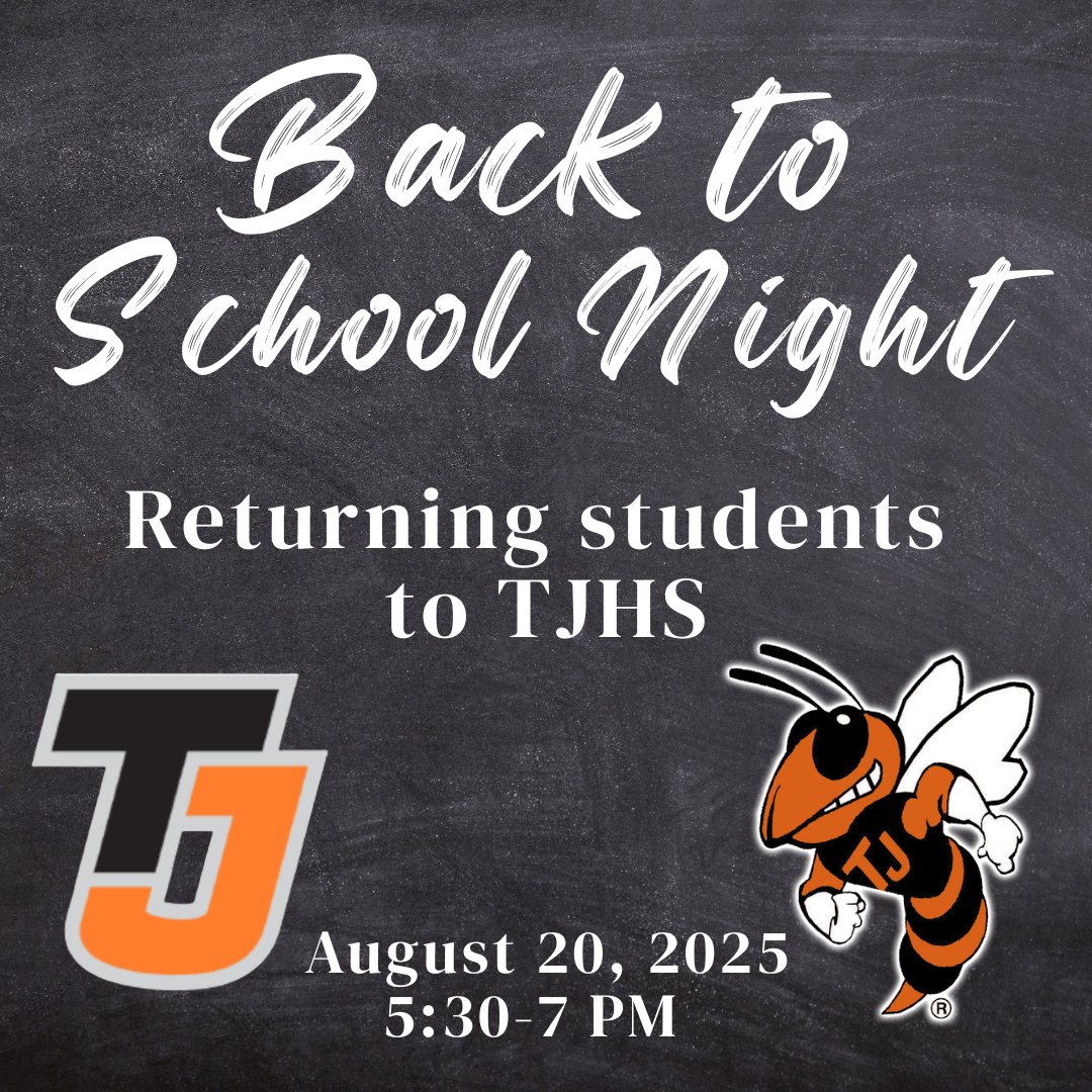 Jacket Nation 10th, 11th, 12th students 
This event is for YOU!
Back to School
August 20th @ 5:30 PM