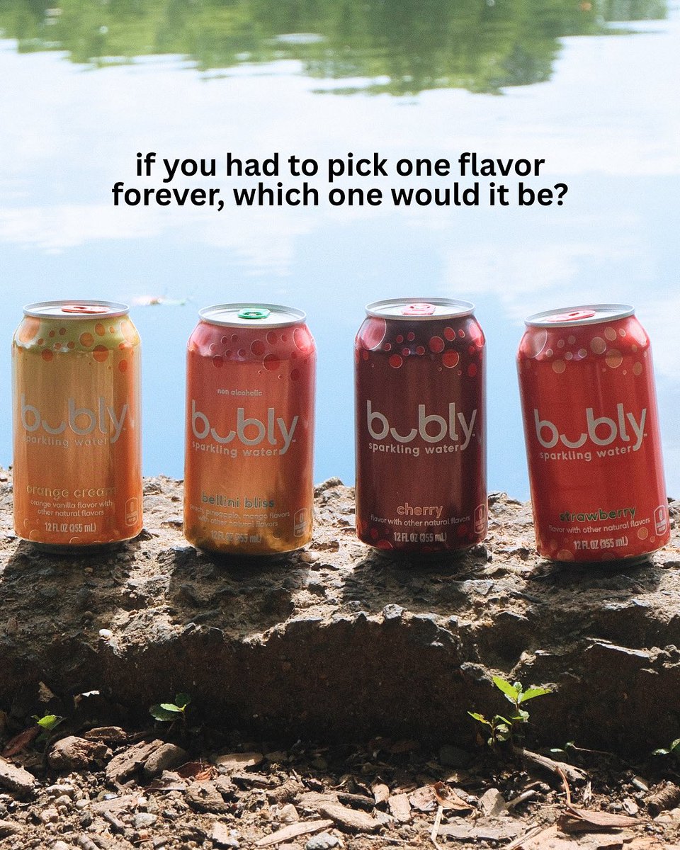 bublywater's tweet image. pick ONE. don’t overthink it.