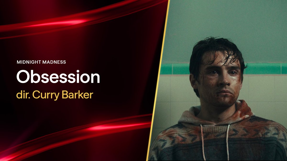 #TIFF50 World Premiere:

❤️‍🔥 OBSESSION
dir. Curry Barker