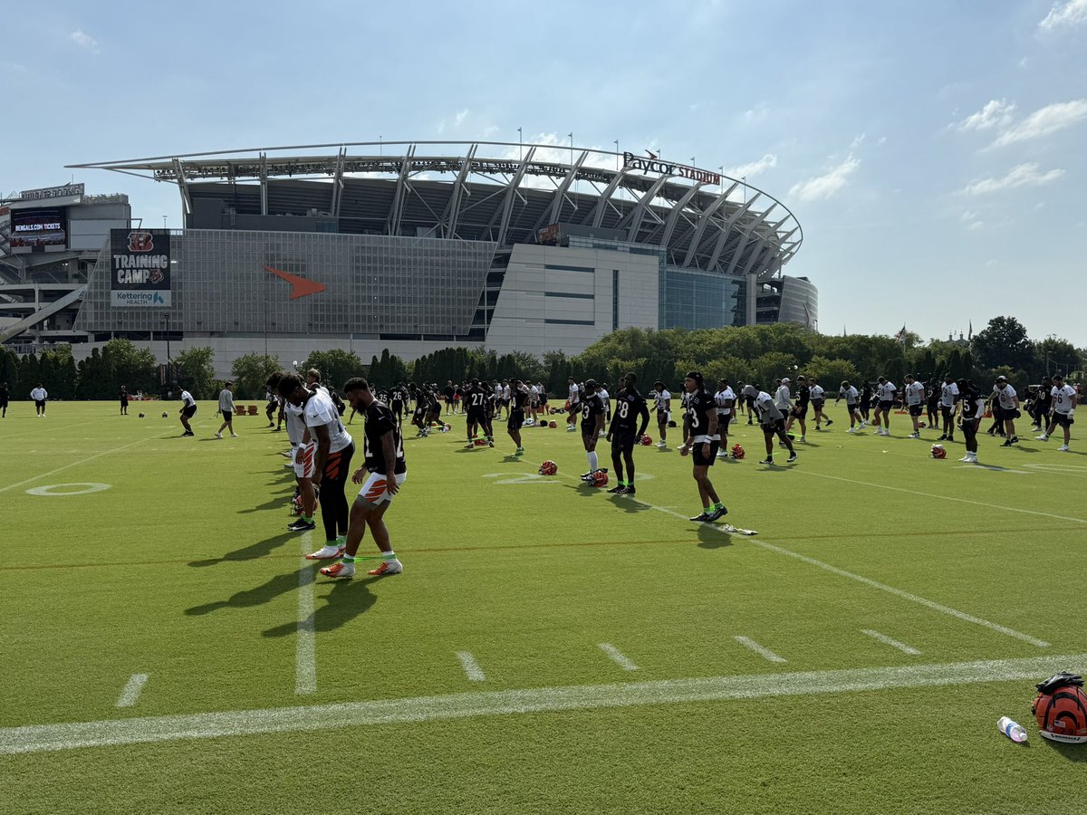 MRittCGS's tweet image. 📍Bengals Training Camp 

#TogetherWeRide