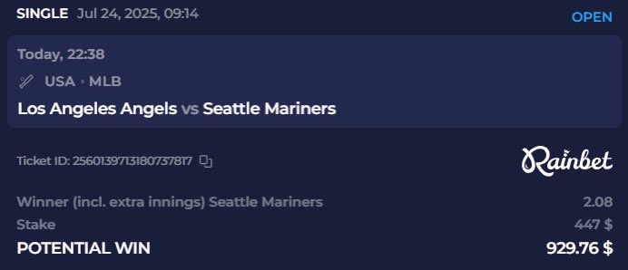 lamarviiii's tweet image. Let’s go Seattle mariners