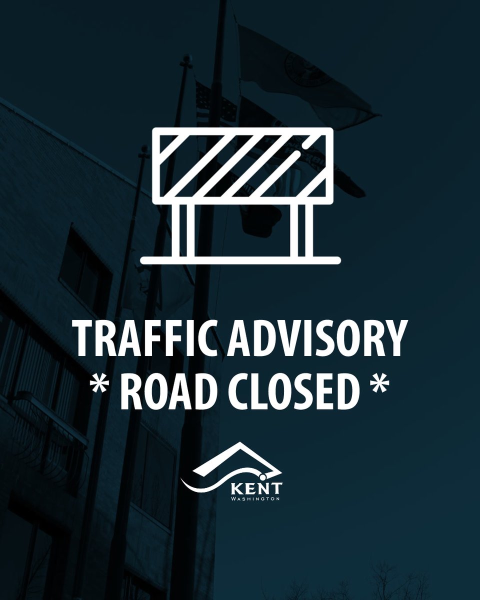🚧 TRAFFIC ALERT: Full closure of SB SR 167 in Kent 🚧
🗓️ Fri, July 28 @ 11:59 p.m. – Mon, July 28 @ 4 a.m.
📍 Between SR 516/Willis St &amp; S 277th St
Detours in place. On/Off Ramp closures at Willis St &amp; S 277th.
WSDOT will replace bridge joints and resurface Green River Bridge