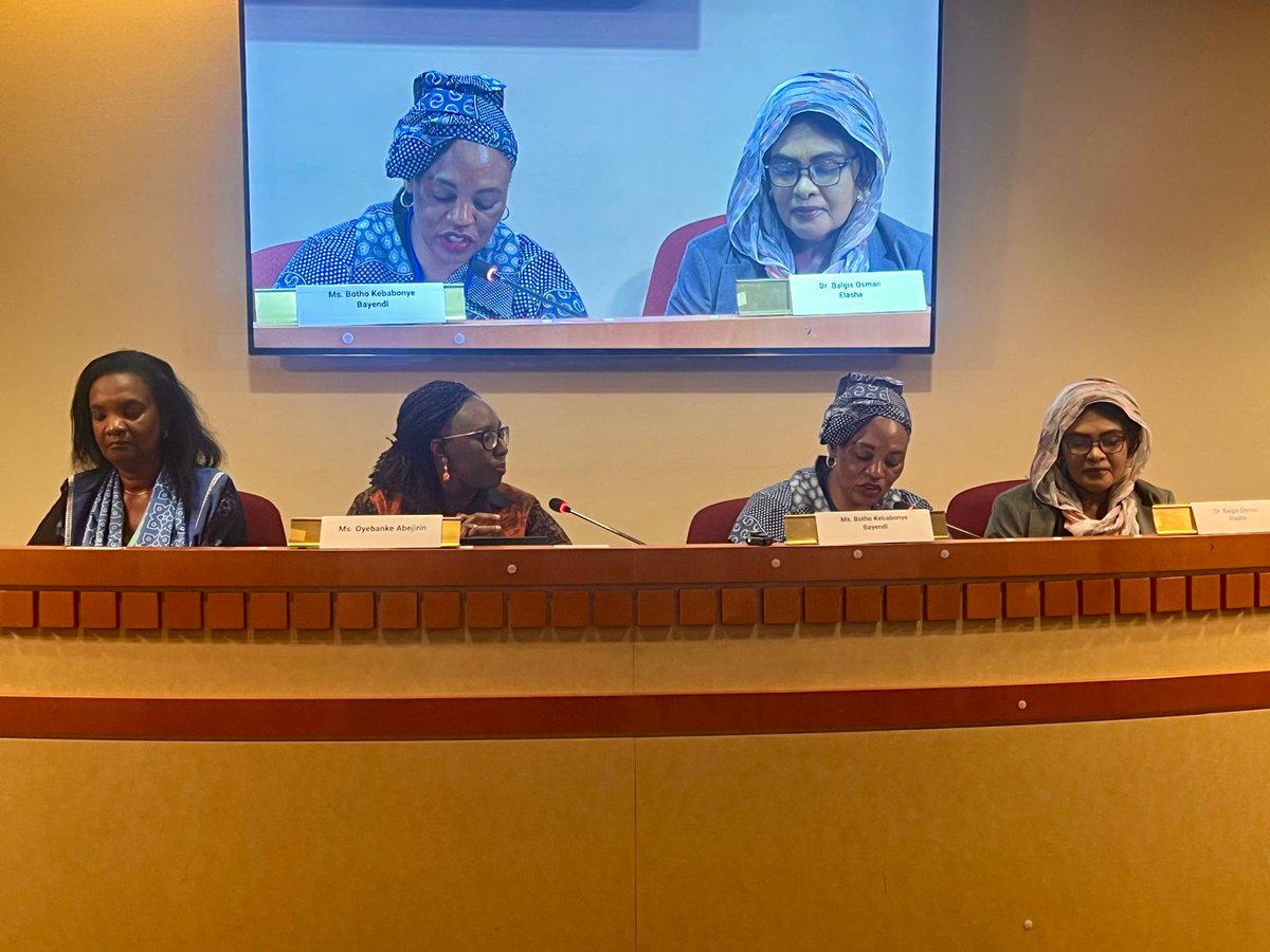 SONNALIVE's tweet image. The African Union @_AfricanUnion has launched the 2025 Africa Sustainable Development Report at #HLPF2025. Ms. Botho Kebabonye Bayendi, Director of Strategic Planning & Delivery, highlighted progress on #Agenda2063 & #Agenda2030, stressing the urgency from the Kampala Forum. The…