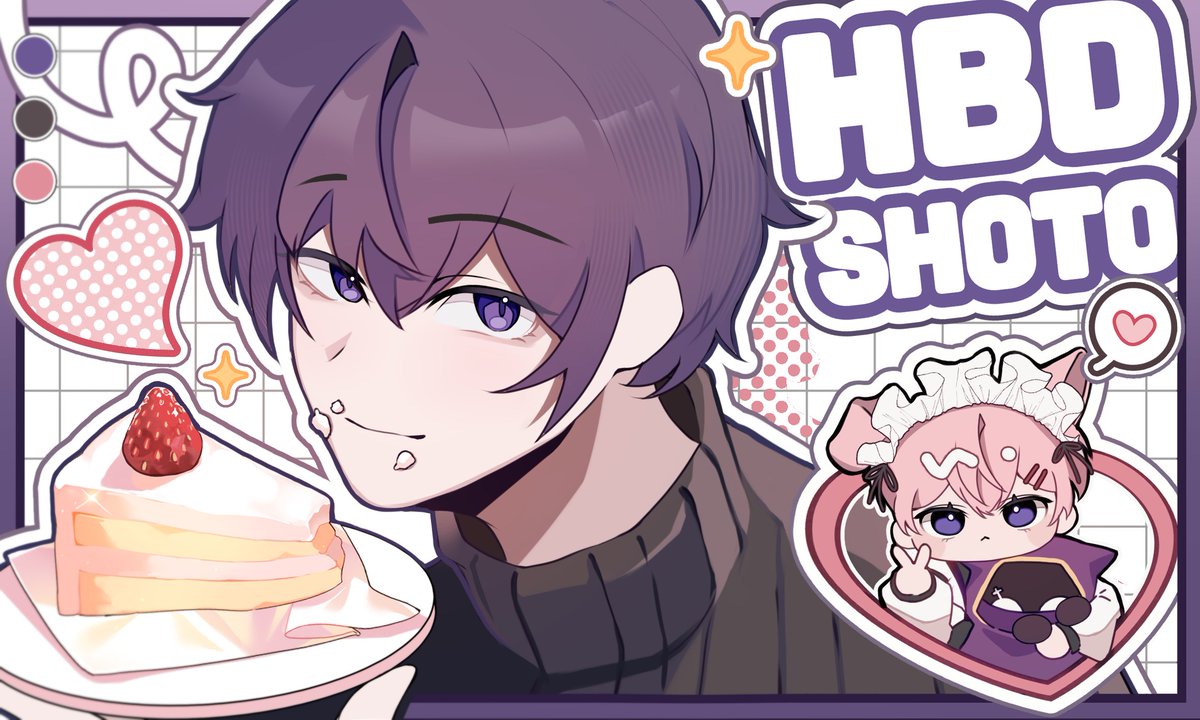 🍰💜 HAPPY BIRTHDAY SHOTO!! 생일 축하해💜🍰
I hope you have a really lovely and happy day today ✨

#shouday2025 #ArtoftheRogue