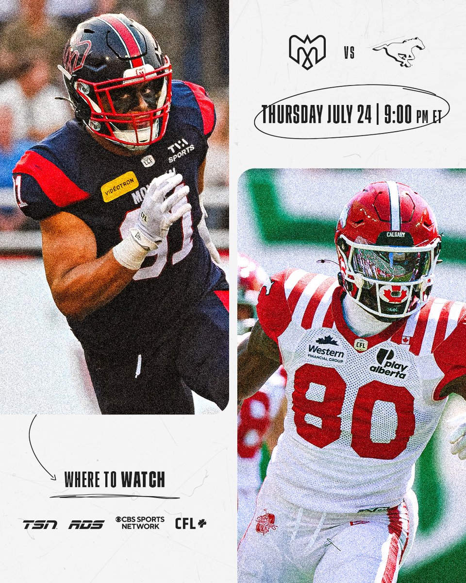 It's about to be a movie in Calgary! 🤩

#CFL