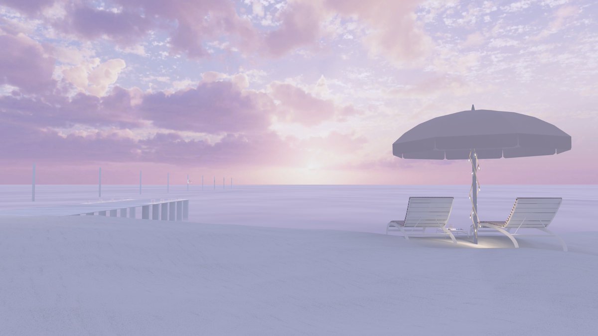 mofuVR's tweet image. pink beach - 91.93MB
ピンクに染まったビーチに佇むお家です👙ゆったりとした時間をお過ごしください!
vrchat.com/home/world/wrl…
#VRChat_world紹介 #VRChatワールド紹介