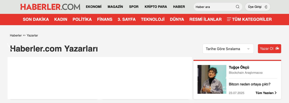 tuğçe (@tugceweb3) on Twitter photo 💅<a href="/Haberler/">Haberler.com</a>'de ilk köşe yazım yayınlandı.
Artık düzenli olarak yazı yazacağım.
Araştırdığım şeyleri,ekosistemden olmayan bir kitle ile paylaşabilmek ve bunun için bir alan bulabilmek harika bir şans.🍀
İlk yazım: haberler.com/yazarlar/tugce… 💅<a href="/Haberler/">Haberler.com</a>'de ilk köşe yazım yayınlandı.
Artık düzenli olarak yazı yazacağım.
Araştırdığım şeyleri,ekosistemden olmayan bir kitle ile paylaşabilmek ve bunun için bir alan bulabilmek harika bir şans.🍀
İlk yazım: haberler.com/yazarlar/tugce…
