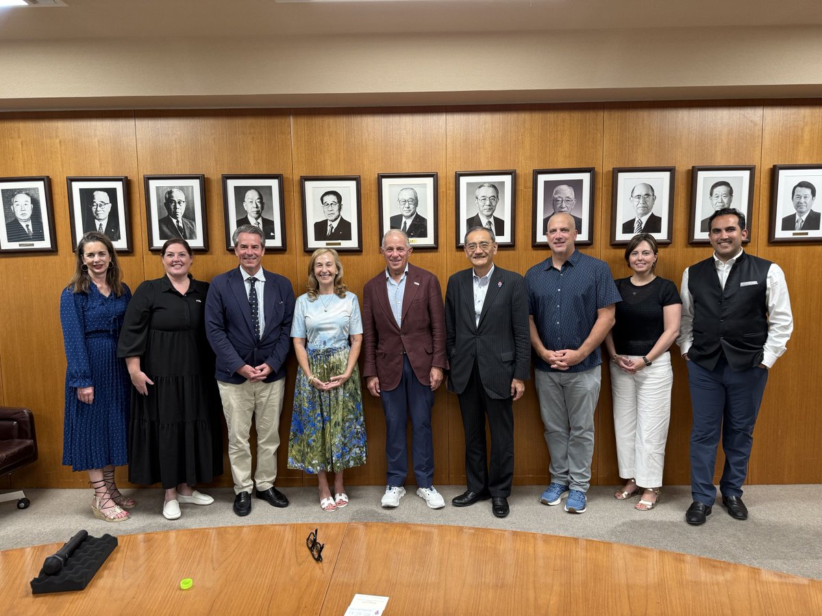 MeridianIntl's tweet image. At a pivotal moment for U.S.-Japan ties, Meridian’s global insights delegation to Osaka engaged with innovation and diplomacy at #Expo2025. They joined high-level briefings and USA National Day at the @USA_Pavilion_, showcasing America’s tech and culture, while also witnessing a…