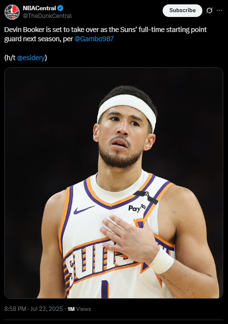 MikeZakarian's tweet image. Gambo tomorrow: Khaman Maluach set to be primary Suns ball handler