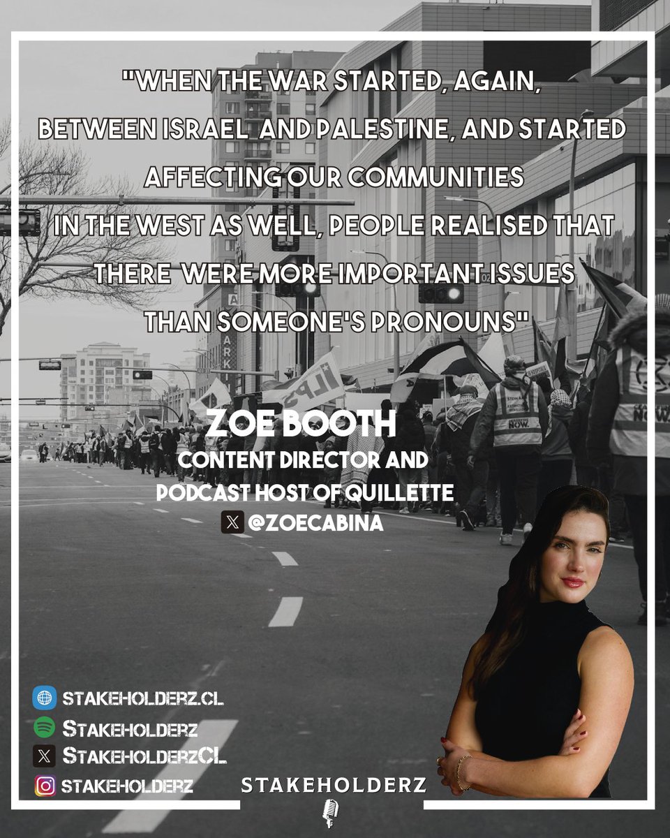 🎙It was said on Staleholderz®️

Zoe Booth <a href="/zoecabina/">Ζoë</a>
Content Director and podcast host at <a href="/Quillette/">Quillette</a>

⭕️Link in Bio👆🏻

❗Don't forget to visit our website 💻
💢 stakeholderz.cl 💢

#stakeholderz
