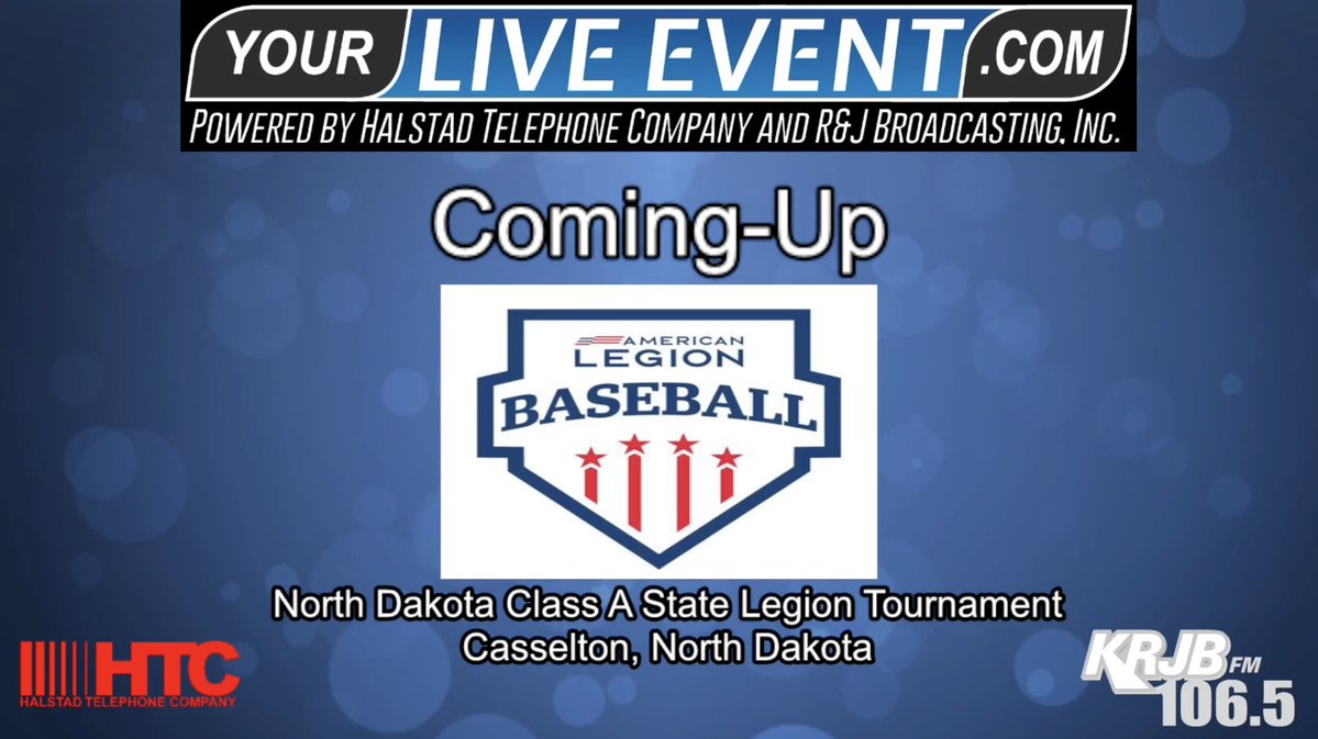 YourLiveEvent1's tweet image. The North Dakota Class A State Legion Tournament will open up play on Thursday, July 31 from Casselton. If you're unable to watch the games in person, checkout yourliveevent.com for the entire tournament.