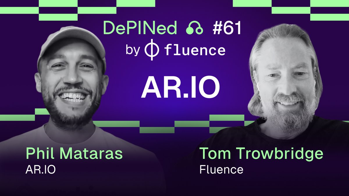 DEPIN DAY & DEPINED PODCAST (@depinday) on Twitter photo What does it take to build scalable, censorship-resistant infrastructure on top of Arweave?
In the new episode of #DePINedPodcast, @thetomtrow sits down with <a href="/vilenarios/">๐๐ ar://vilenarios</a> , founder & CEO of <a href="/ar_io_network/">ar.io network</a> to unpack what it really takes to build the first permanent cloud โ๏ธ
๐ฆ We What does it take to build scalable, censorship-resistant infrastructure on top of Arweave?
In the new episode of #DePINedPodcast, @thetomtrow sits down with <a href="/vilenarios/">๐๐ ar://vilenarios</a> , founder & CEO of <a href="/ar_io_network/">ar.io network</a> to unpack what it really takes to build the first permanent cloud โ๏ธ
๐ฆ We