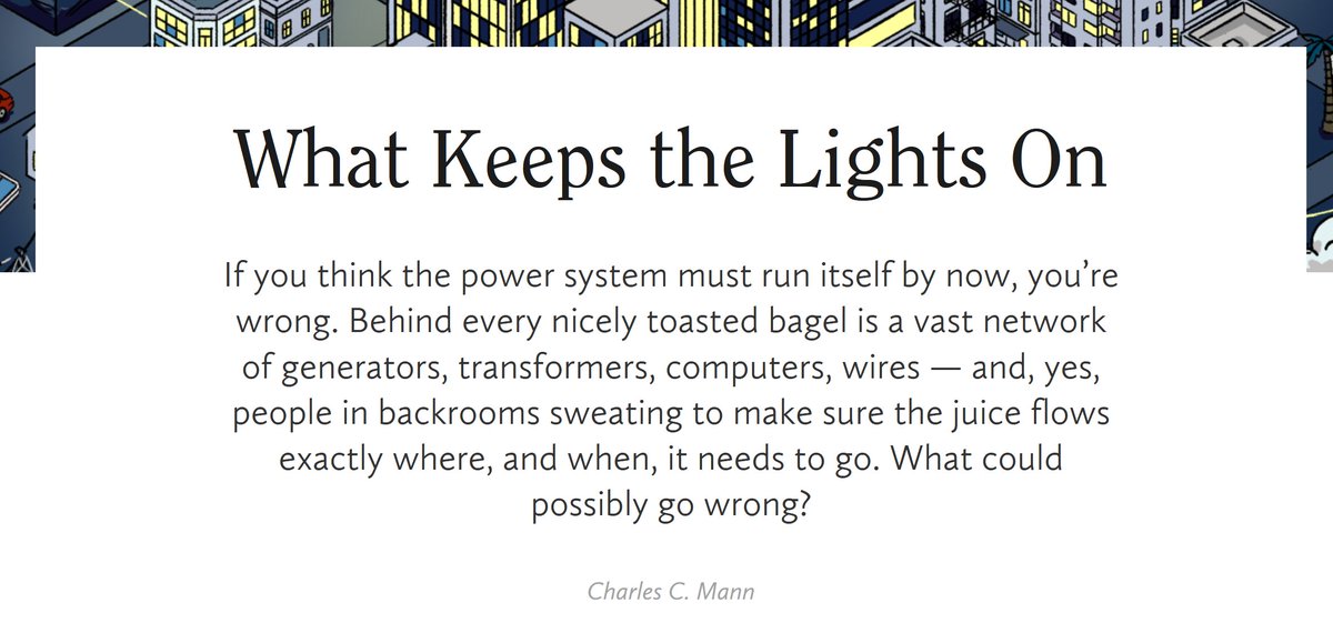 𝙲𝚑𝚊𝚛𝚕𝚎𝚜 𝙲. 𝙼𝚊𝚗𝚗 (@charlescmann) on Twitter photo Today, the folks <a href="/tnajournal/">The New Atlantis</a> have lifted the paywall on the new installment in "How the System Works"--my series about the systems that undergird our days, that have vastly improved life for billions of people, and that--arrgh!--we seem to be forgetting about paying attention to. Today, the folks <a href="/tnajournal/">The New Atlantis</a> have lifted the paywall on the new installment in "How the System Works"--my series about the systems that undergird our days, that have vastly improved life for billions of people, and that--arrgh!--we seem to be forgetting about paying attention to.