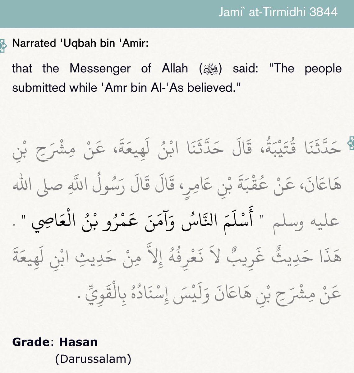 RaadTheShepherd's tweet image. May Allah ﷻ be pleased with ‘Amr ibn al-‘Ās and the rest of the noble companions.