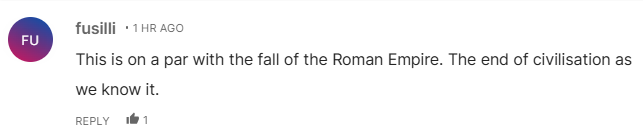 This guy gets it - read below... #TheGrillIsGoneButNotForgotten