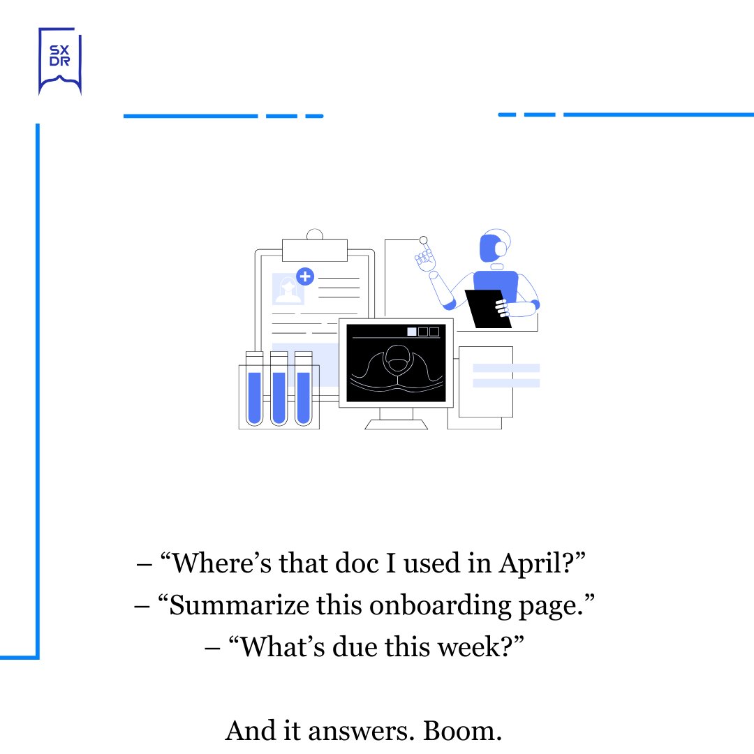 SupportXDR's tweet image. Don’t just search. Ask. Interact. Work smarter. 

#SXDRCopilot #ProductivityAI #WorkHacks #SupportXDR #DigitalClarity #ChatGPTforWork