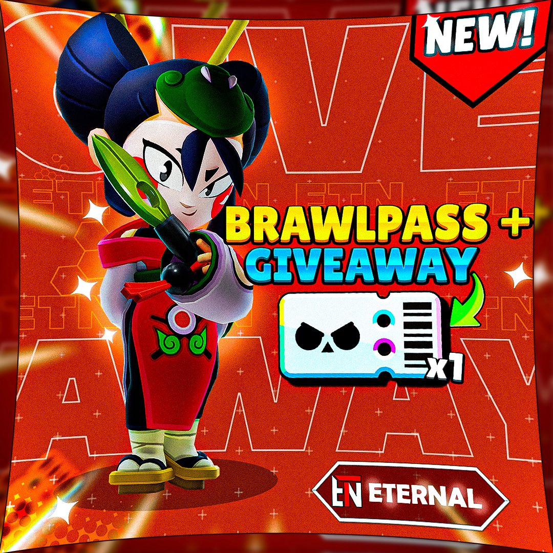 We’re hosting another Brawl Pass + giveaway😍😍😍

To join:
✅ Follow <a href="/etn_eternal/">Eternal</a> on twitter and follow our YouTube channel
❤️ Like
🔁 Retweet
💭 Comment below with proof that you followed the YouTube Channel

The link of the YouTube channel will be in the comments ⬇️

A winner