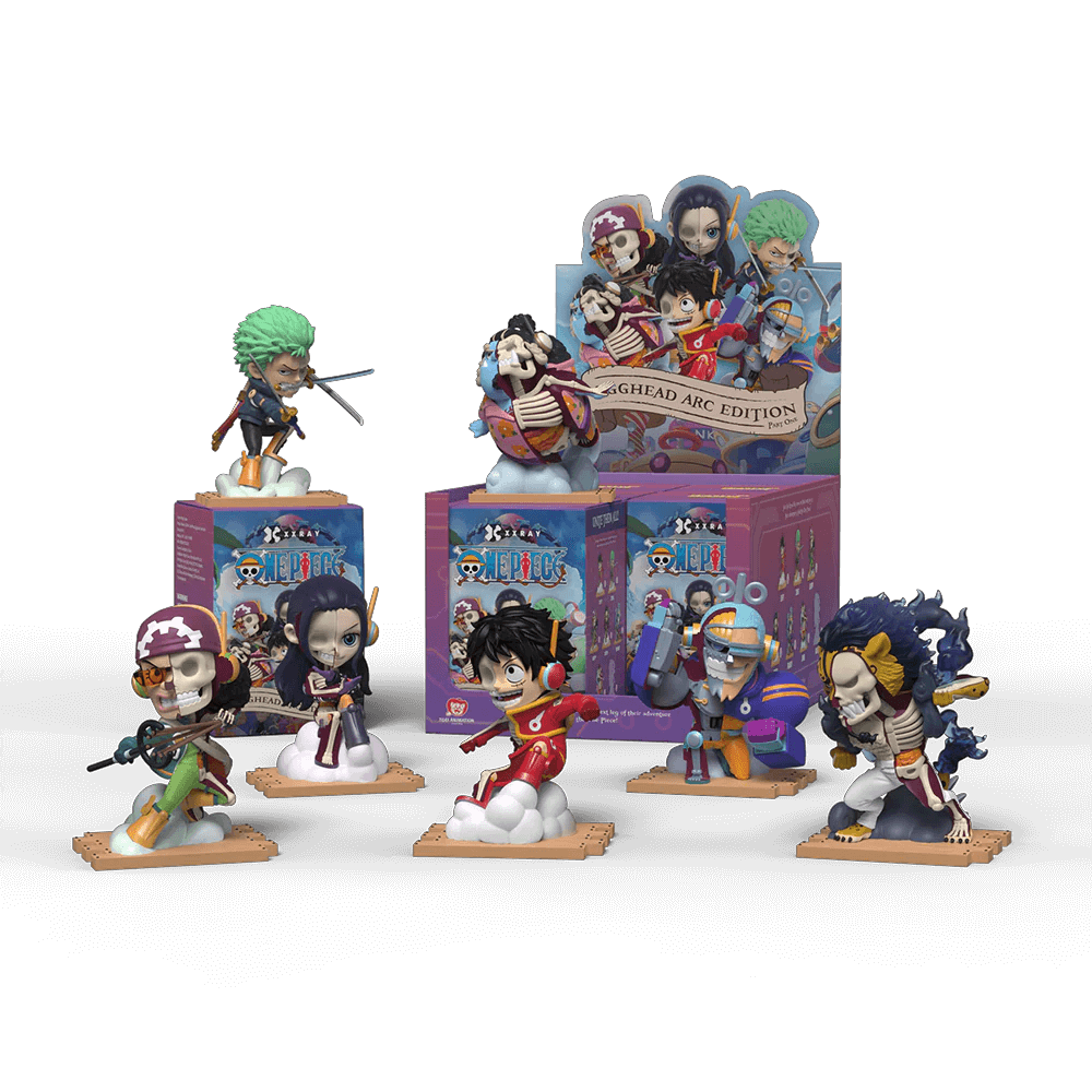 Unveiling the XXRAY: One Piece Egghead Arc Series Part 1 by Mighty Jaxx! dlvr.it/TM5QY8 #Anime #JasonFreeny #MightyJaxx #MiniFigures #PVC