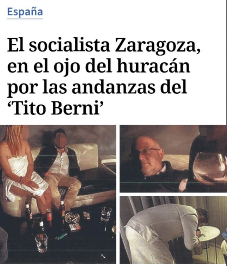 Se llama Pepe Zaragoza.

Tiene 63 años, vive de la política desde 1983, cobra 71.897,00 €, no ha trabajado un solo día en su puta vida, fue expulsado del PSOE por usar fondos públicos para espiar a rivales políticos, tras ser reclutado por Pedro Sánchez para las cloacas de