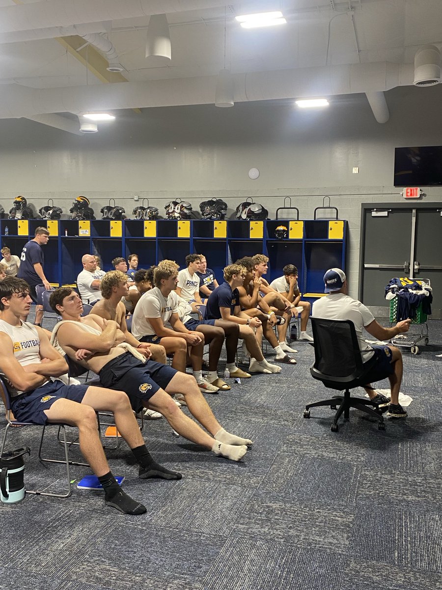 Prince Avenue’s head varsity football coach, Jon Richt, provides detailed play scheme analysis as the team prepares for the Fall 2025 season.