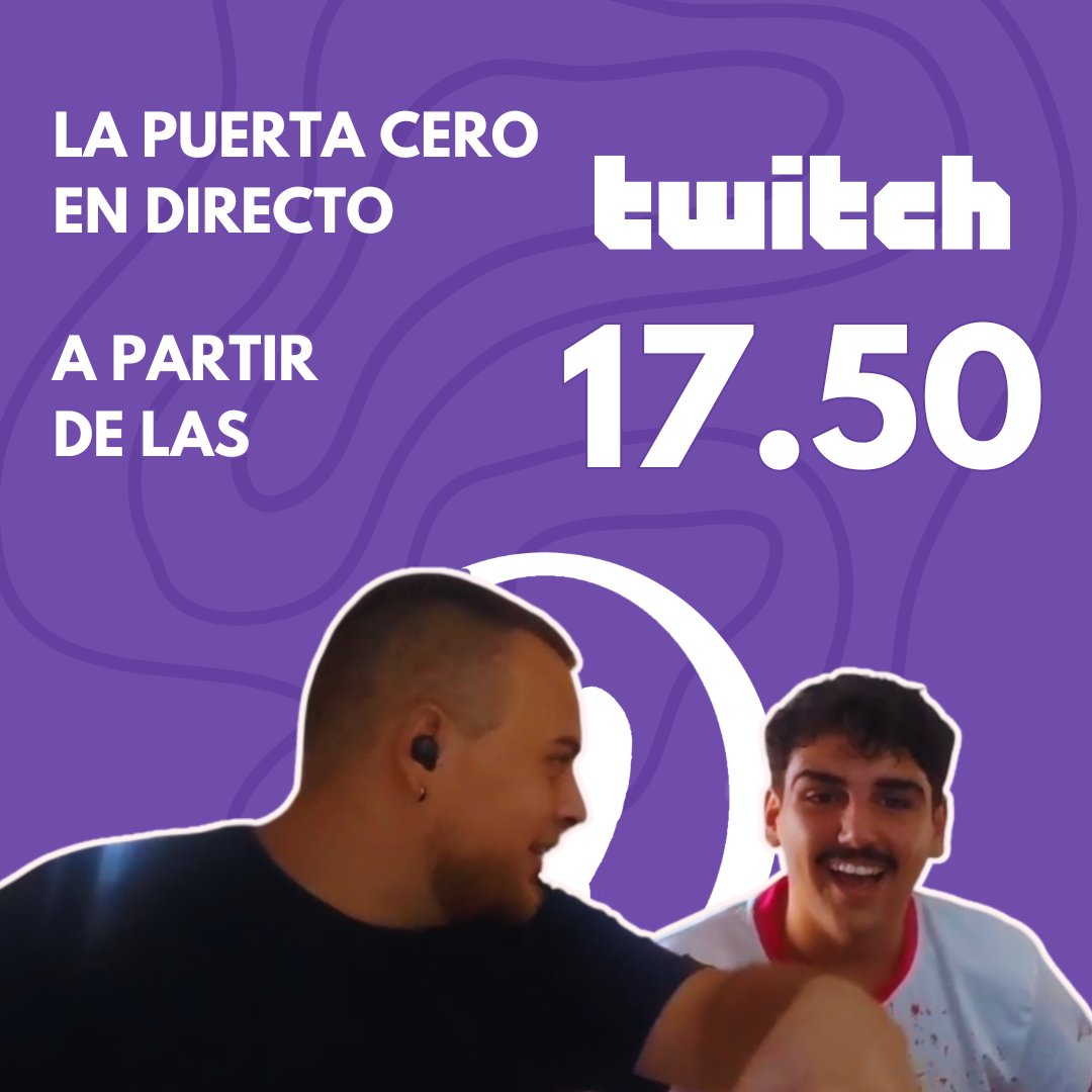 La Puerta Cero (@lapuertacero) on Twitter photo 🚨HABEMUS DIRECTO, nos vemos esta tarde a las 17.50 en el canal de Twitch.
📝 Esta vez serán <a href="/Lorenzoestepaes/">Lorenzo Estepa</a> y <a href="/rafajironag/">Rafa Jirona</a> mano a mano, dejen en los comentarios que os gustaría saber, debatir, etc.
🫵🏼 ¡Te esperamos!
twitch.tv/lapuertacero?s… 🚨HABEMUS DIRECTO, nos vemos esta tarde a las 17.50 en el canal de Twitch.
📝 Esta vez serán <a href="/Lorenzoestepaes/">Lorenzo Estepa</a> y <a href="/rafajironag/">Rafa Jirona</a> mano a mano, dejen en los comentarios que os gustaría saber, debatir, etc.
🫵🏼 ¡Te esperamos!
twitch.tv/lapuertacero?s…
