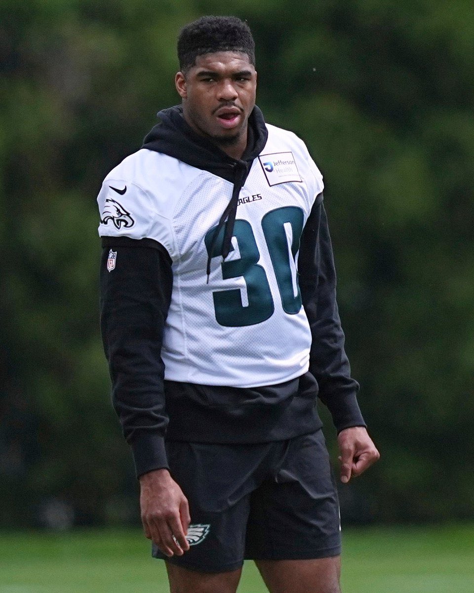 JalenCarterDPOY's tweet image. What rookie on the Eagles are you most excited to see play this year?
Mine is Jihaad Campbell.
#FlyEaglesFly #Eagles