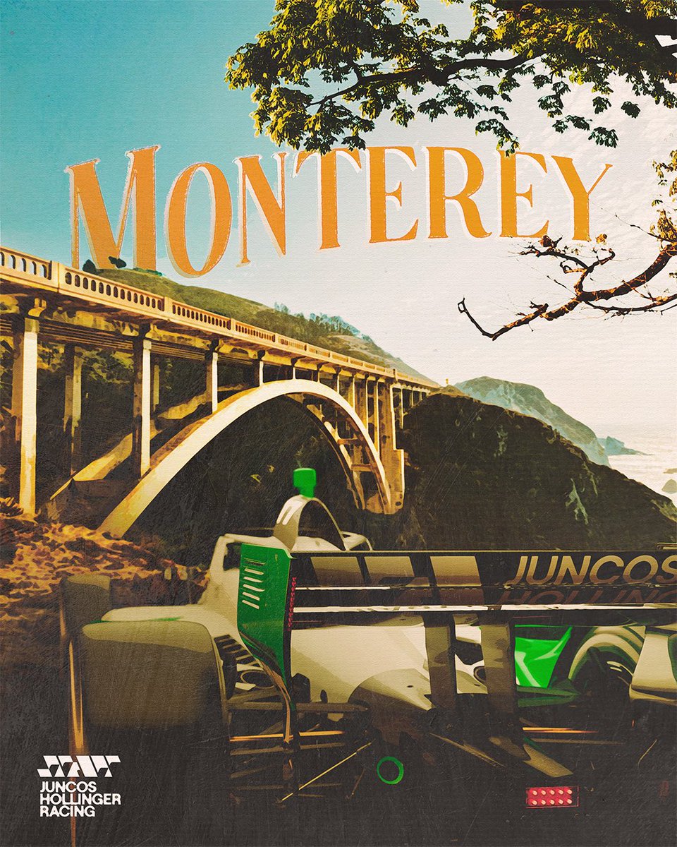 juncoshollinger's tweet image. No coast like the West Coast.
Monterey, we’re coming in hot. 🔥🌊
#INDYCAR #Monterey