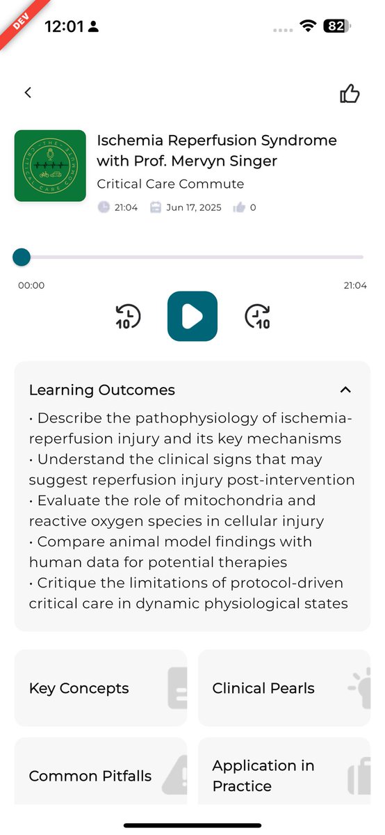 MedPodLearn's tweet image. App development coming along. Hoping for a launch very soon. A one stop shop to listen, learn, test your knowledge, reflect and record from medical podcasts.