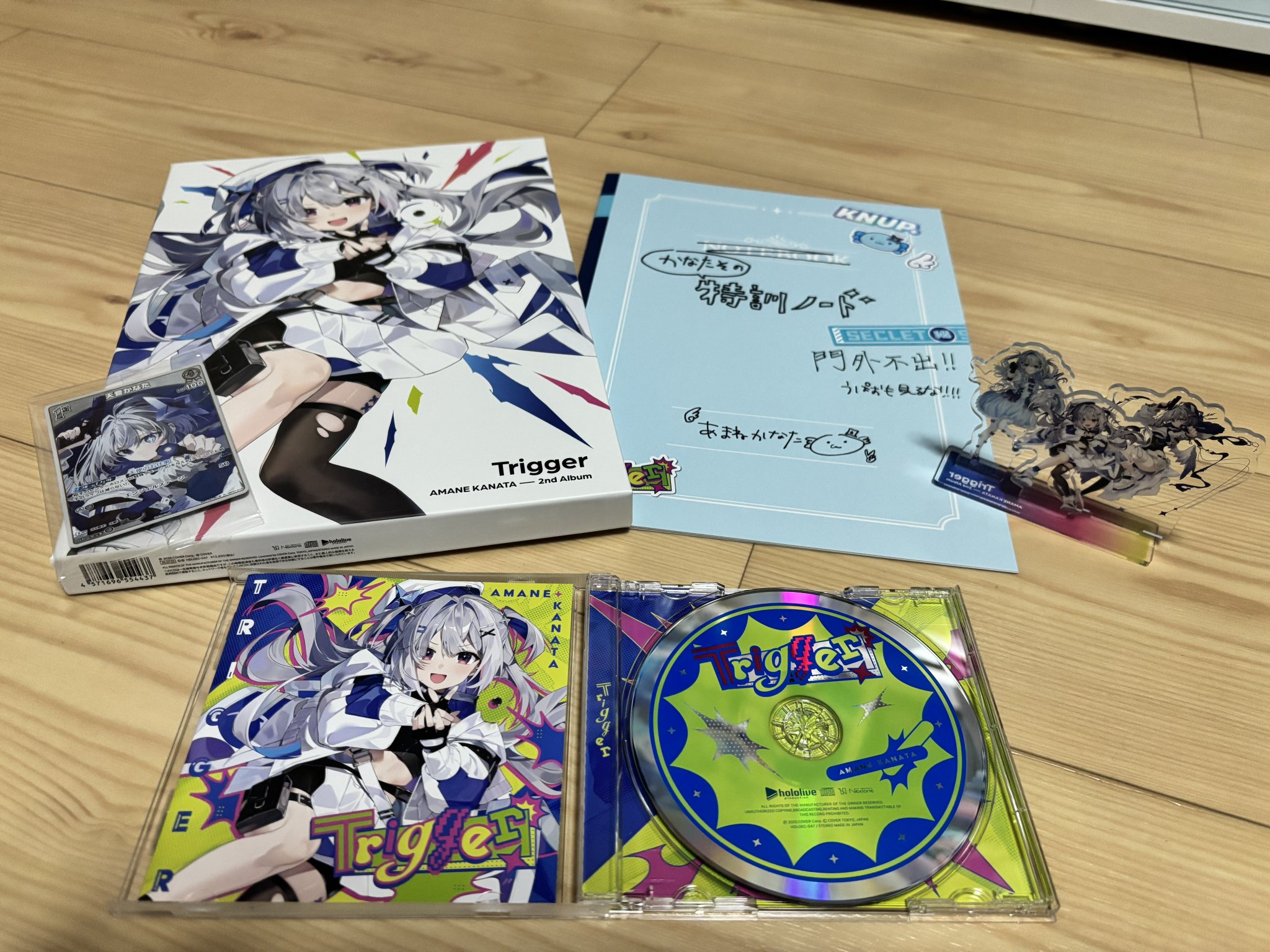 TRIGGER 2ndアルバム アクスタ アイドリッシュセブン 2ndアルバムビジュアルグッズ」 TRIGGER